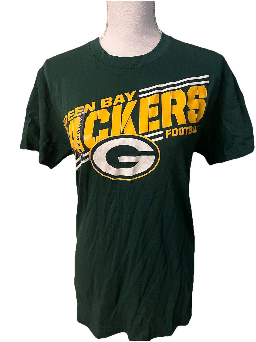 Green Bay Packers Football NFL T-shirt Short Sleeve Sz S New